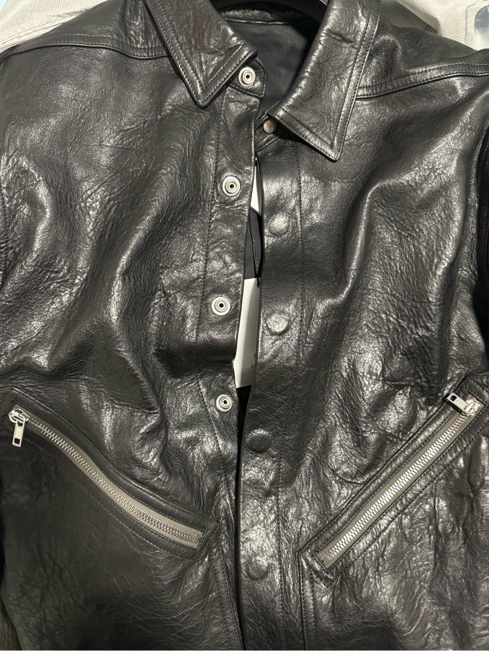 Rick Owen’s tour Alice leather jacket - Picture 4 of 12